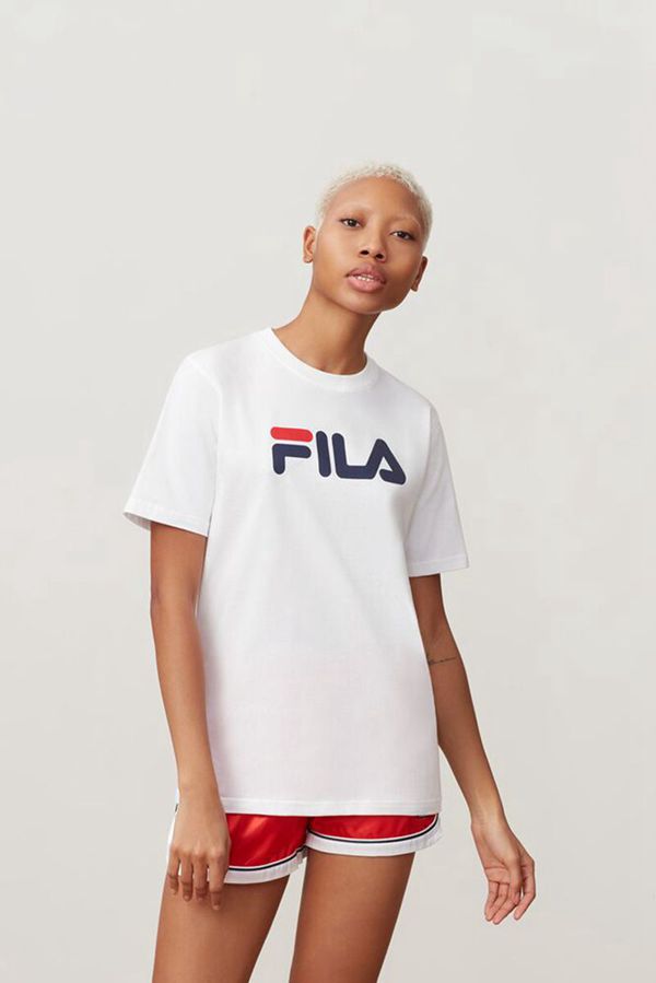 Camisetas Fila Mulher Vermelhas - Fila Eagle Slim Fit Portugal Lojas,HTZE-17042